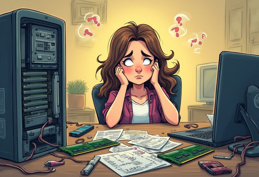Embrace the Chaos and Triumph in DIY Computer Upgrades